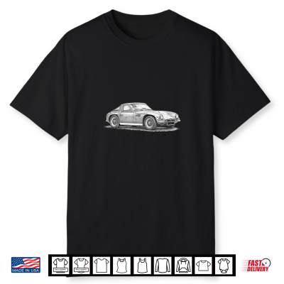 British Classic Sports Car Tvr Vixen V8 Shirt