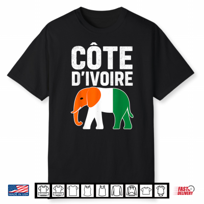Ivory Coast Ivorians Côte D’Ivoire Flag Pride Men Women Kids Shirt