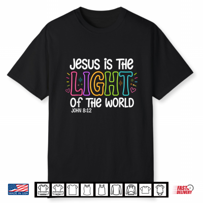 Jesus Is The Light Of The World John 8 12 Vbs 2026 Shirt