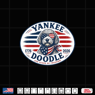 Design Yankee Doodle 1776 To 2026 250 Years Of Freedom Shirt 1