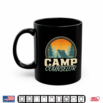 Mug Camp Counselor Summer Director Camper Staff Camping Shirt
