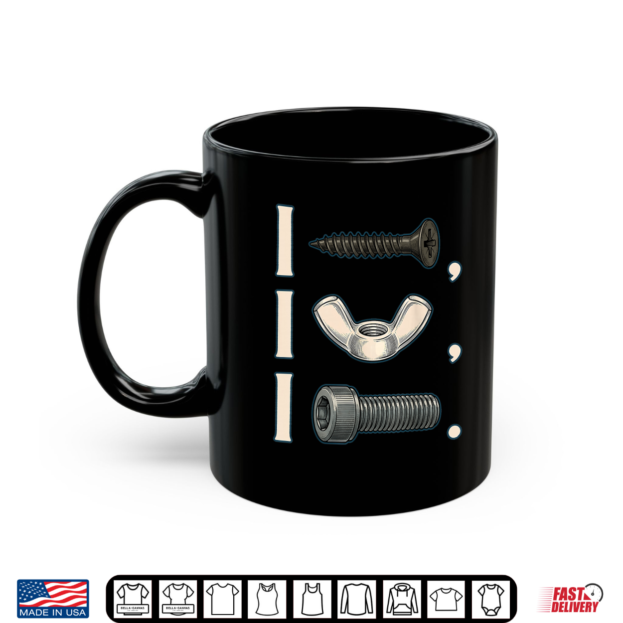 Funny Saying I Screw I Nut Bolt Mechanic Car Adult Humor Men Shirt