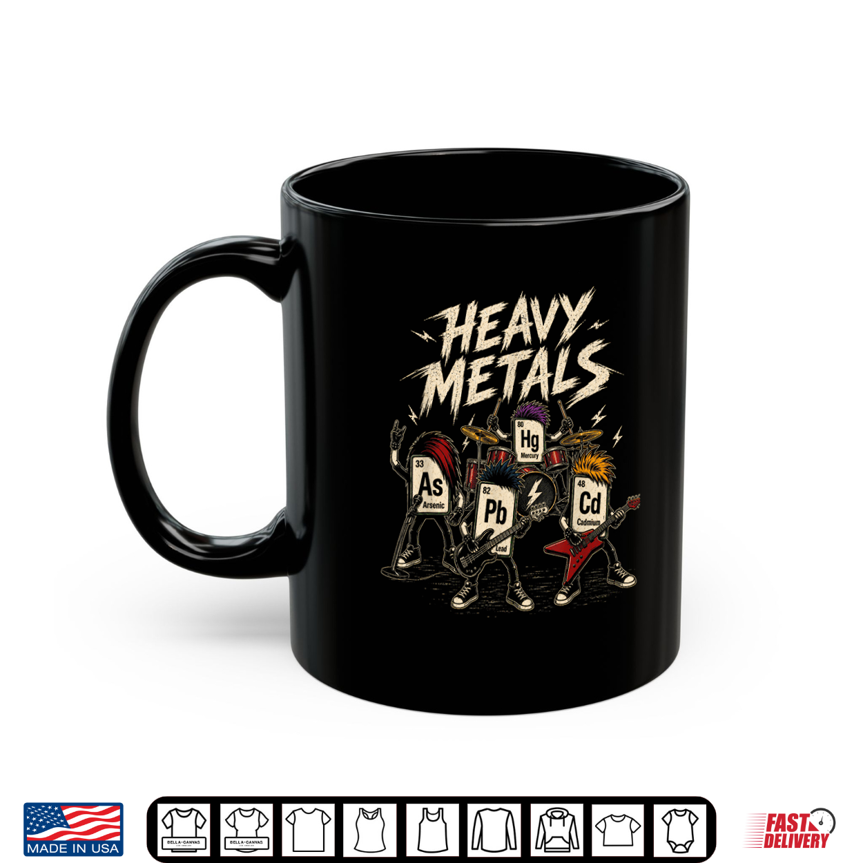 Heavy Metals Periodic Table Of Elements Chemistry Science Shirt Heavy Metals Periodic Table Of Elements Chemistry Science Shirt