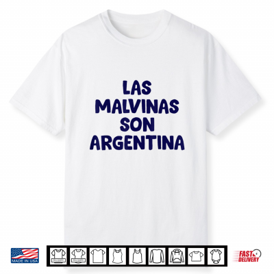 Las Malvinas Son Argentinas For Argentina Flag Men Women Shirt
