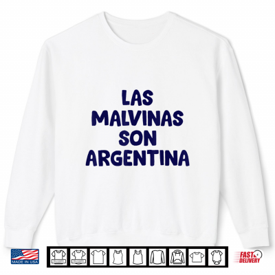 Las Malvinas Son Argentinas For Argentina Flag Men Women Shirt 2 Sweatshirt Las Malvinas Son Argentinas for Argentina Flag Men Women Shirt