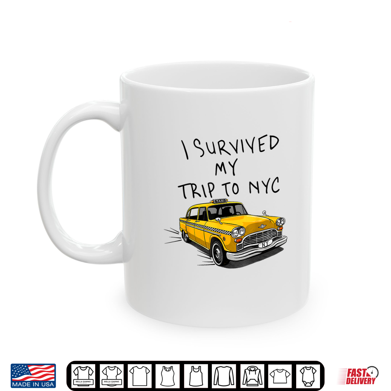 Retro I Survived My Trip To New York City Funny Mens Womens Shirt Retro I Survived My Trip To New York City Funny Mens Womens Shirt