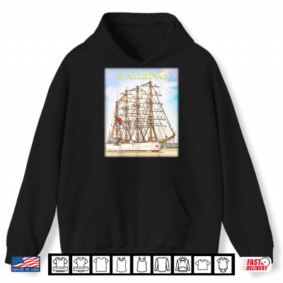 Hoodie Sailing Tall Ship Shirt