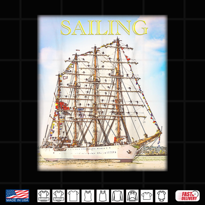 Design Sailing Tall Ship Shirt