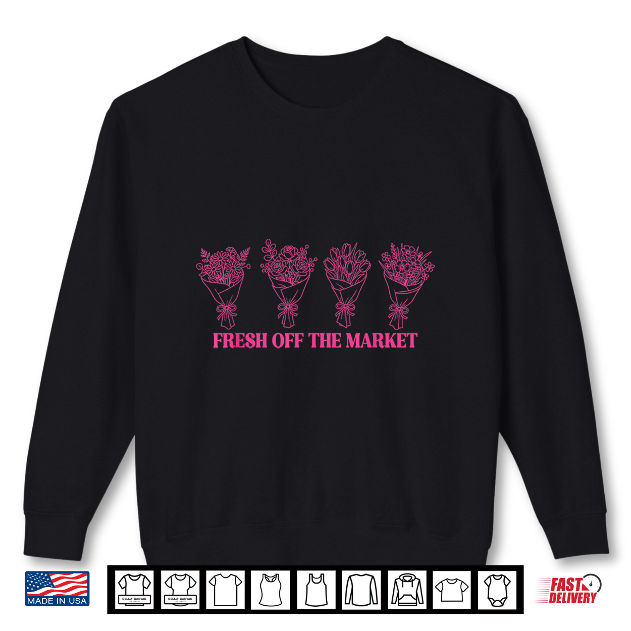Fresh Off The Market Floral Bouquet Shirt Fresh Off The Market Floral Bouquet Shirt