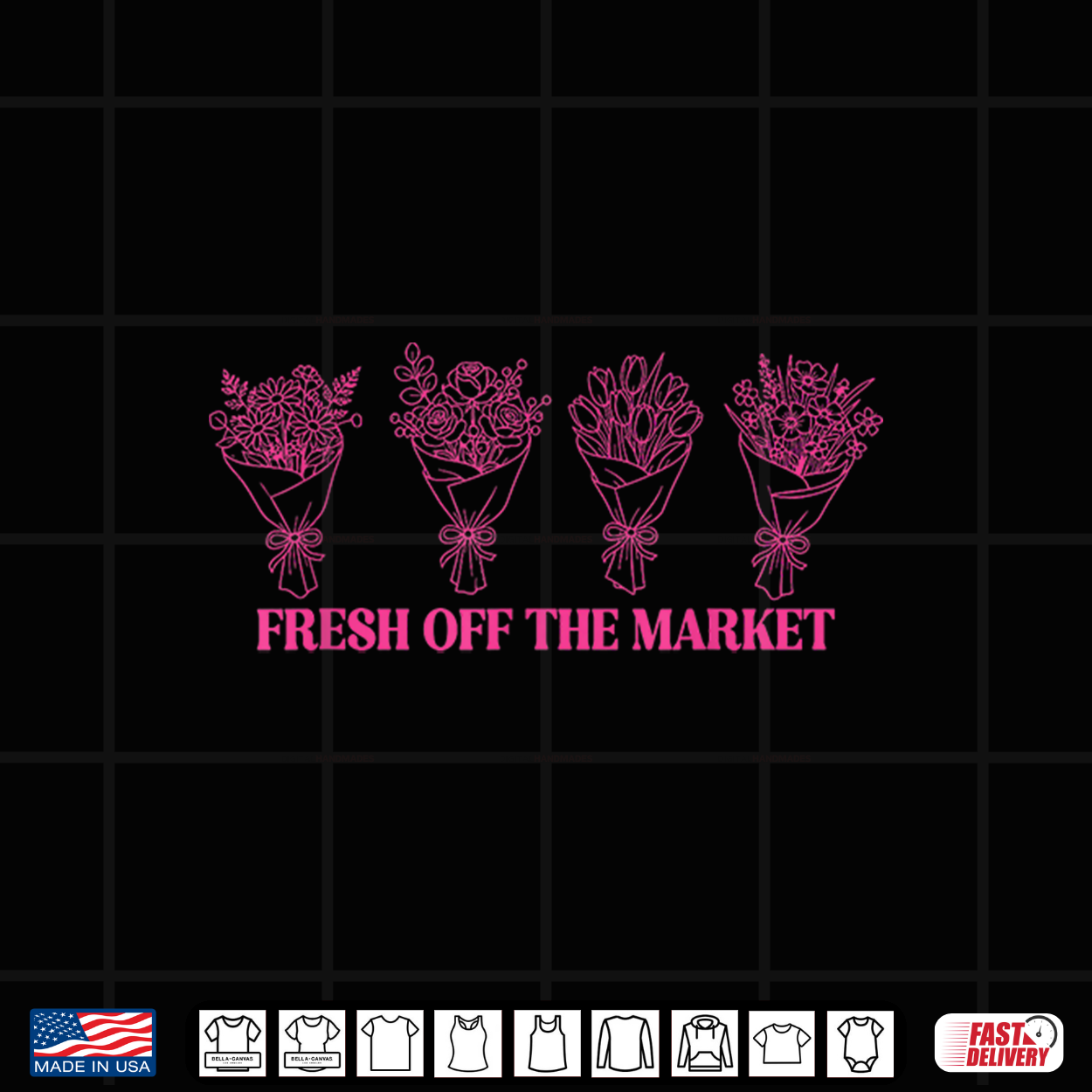 Fresh Off The Market Floral Bouquet Shirt Fresh Off The Market Floral Bouquet Shirt