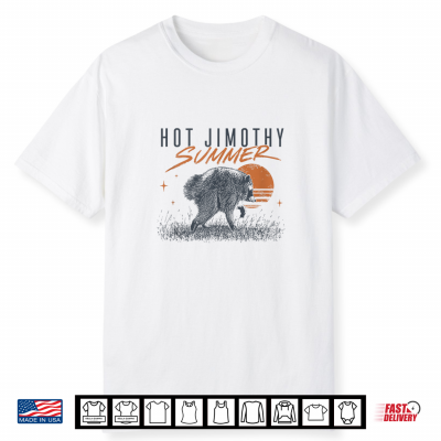 Hot Jimothy Summer Jimothy Meme Viral Sunset Shirt