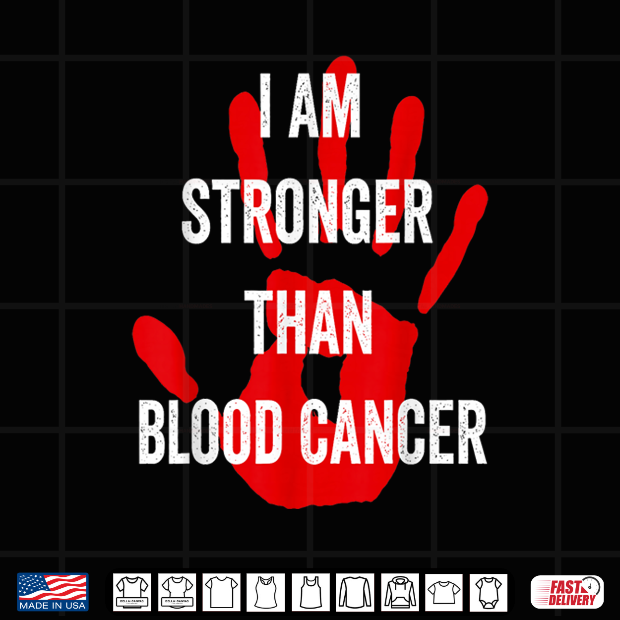 I Am Stronger Than Blood Cancer Awareness Warrior Shirt I Am Stronger Than Blood Cancer Awareness Warrior Shirt