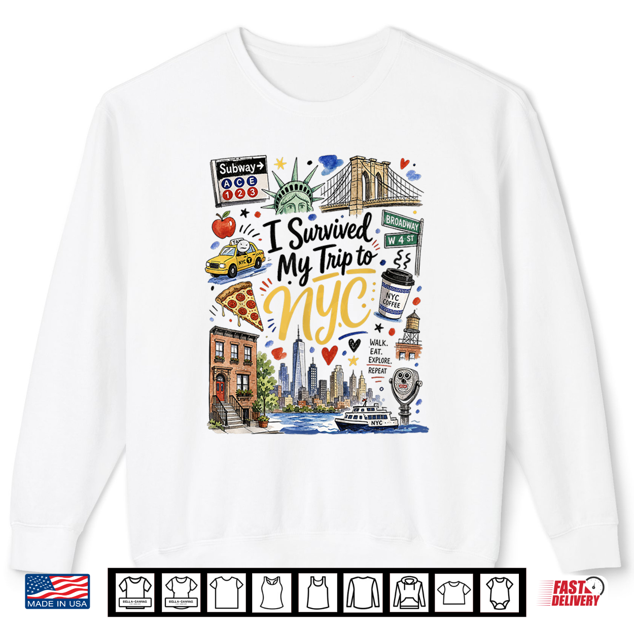 I Survived My Trip To Nyc Shirt I Survived My Trip To Nyc Shirt