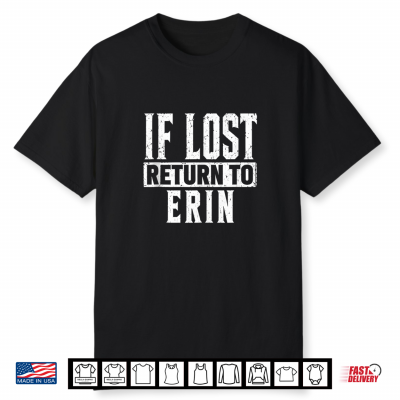 If Lost Return To Erin Couple Matching Shirt