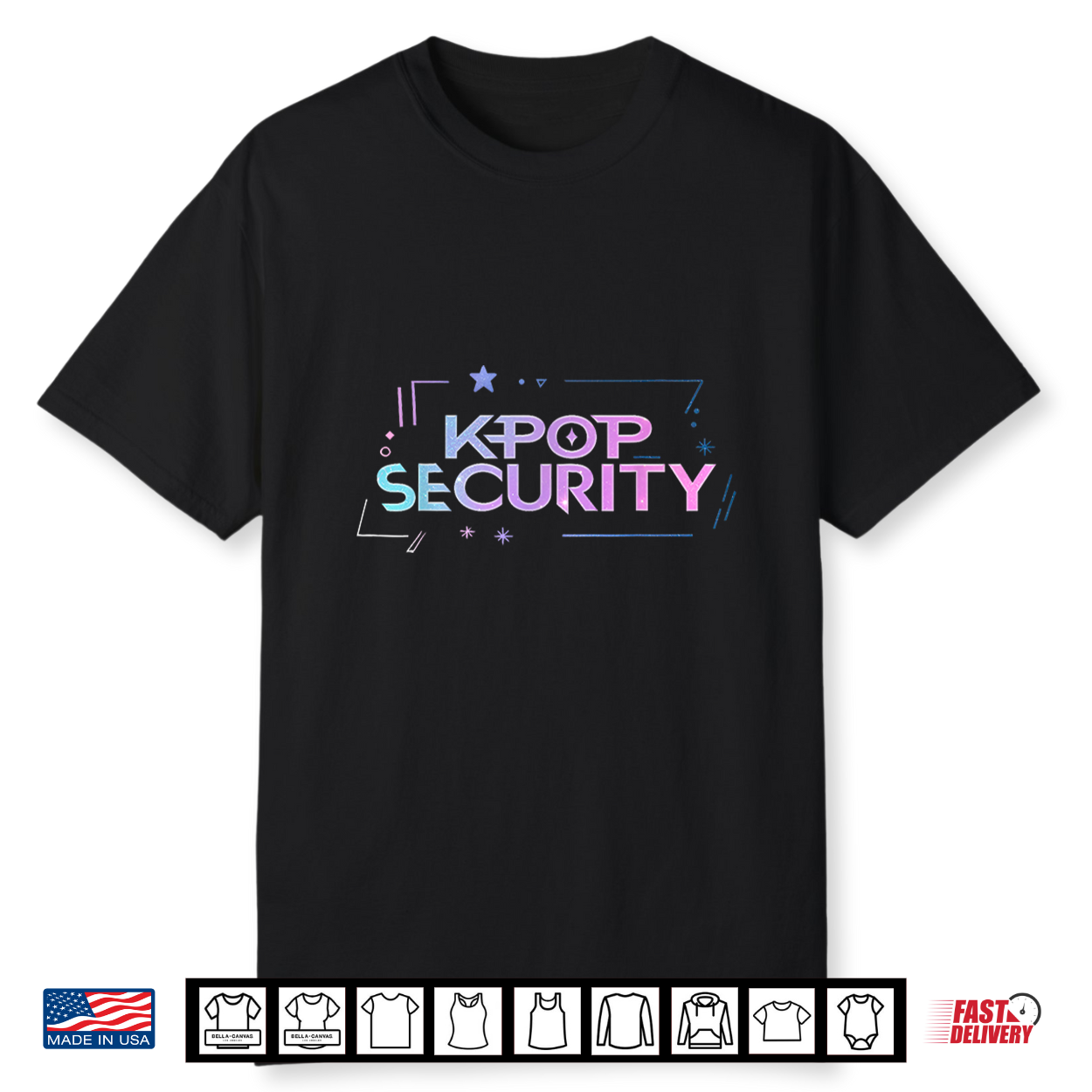 K Pop Security Family Birthday Concert Staff Shirt K Pop Security Family Birthday Concert Staff Shirt