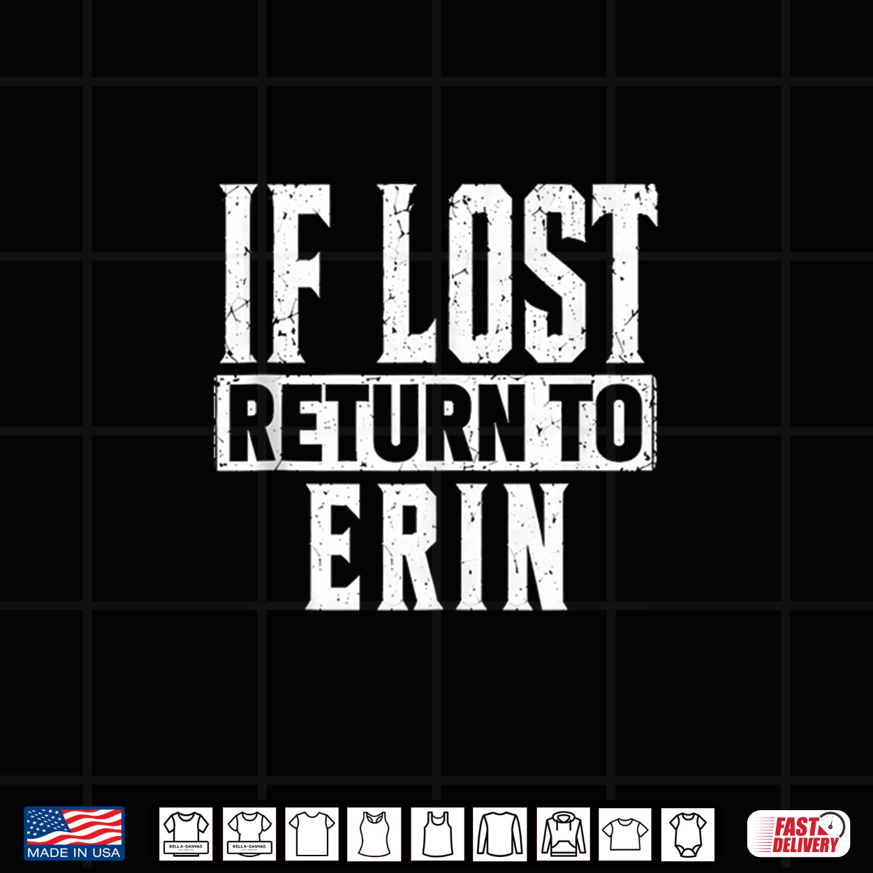 If Lost Return To Erin Couple Matching Shirt If Lost Return To Erin Couple Matching Shirt