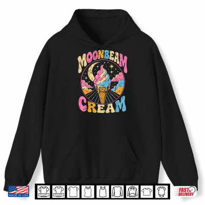 Moonbeam Ice Cream Retro Dessert Lovers Shirt 1 Hoodie Moonbeam Ice Cream Retro Dessert Lovers Shirt