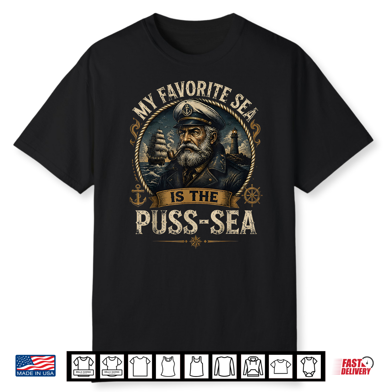 My Favorite Sea Is The Ocean Inappropriate Dirty Shirt My Favorite Sea Is The Ocean Inappropriate Dirty Shirt