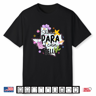 Para I Can Tell Western Teacher Back To School Shirt