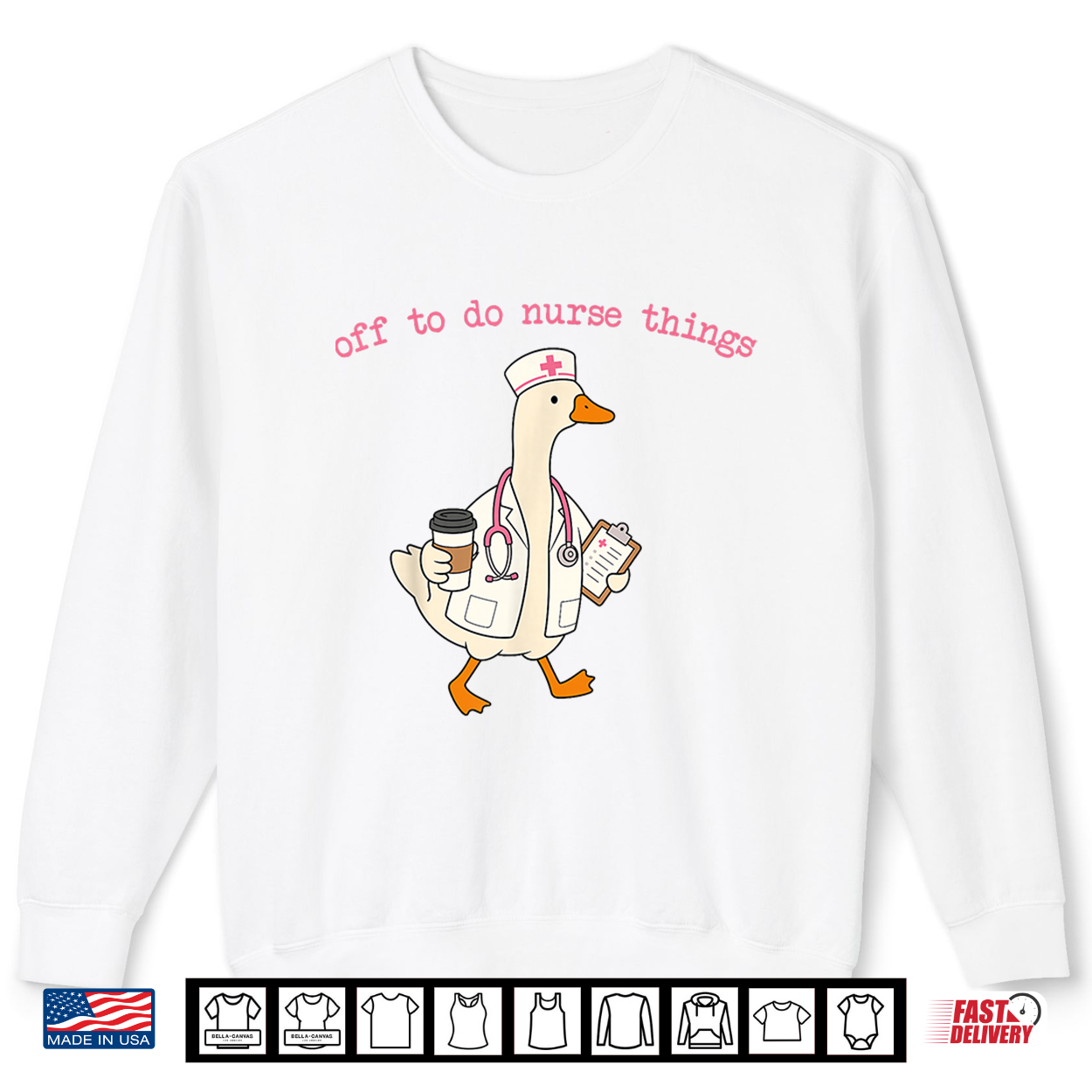 Off To Do Nurse Things Goose Coffee Nurse Shirt Off To Do Nurse Things Goose Coffee Nurse Shirt