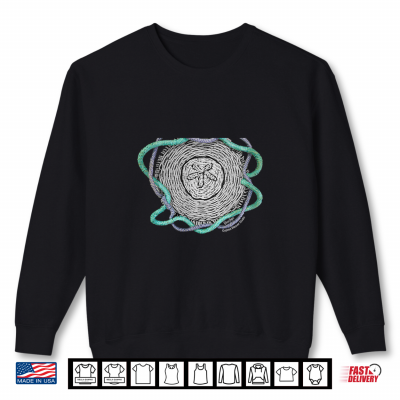Sand Dollar Medusa Coast Art By Rebecca Hooper Print Shirt 2 Sweatshirt Sand Dollar Medusa Coast Art by Rebecca Hooper Print Shirt