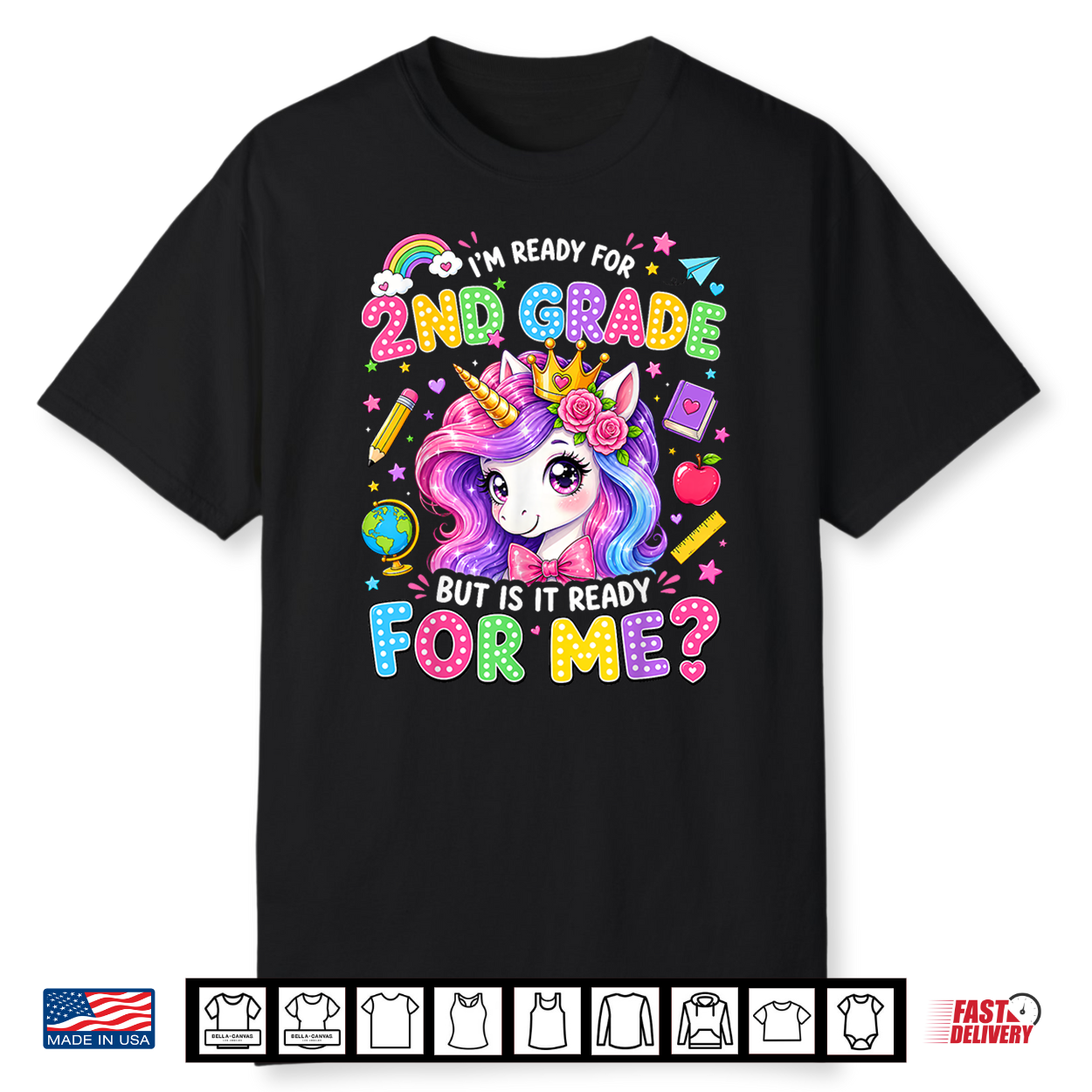 2Nd Grade For Girls Back To School First Day Second Grade Shirt 2Nd Grade For Girls Back To School First Day Second Grade Shirt