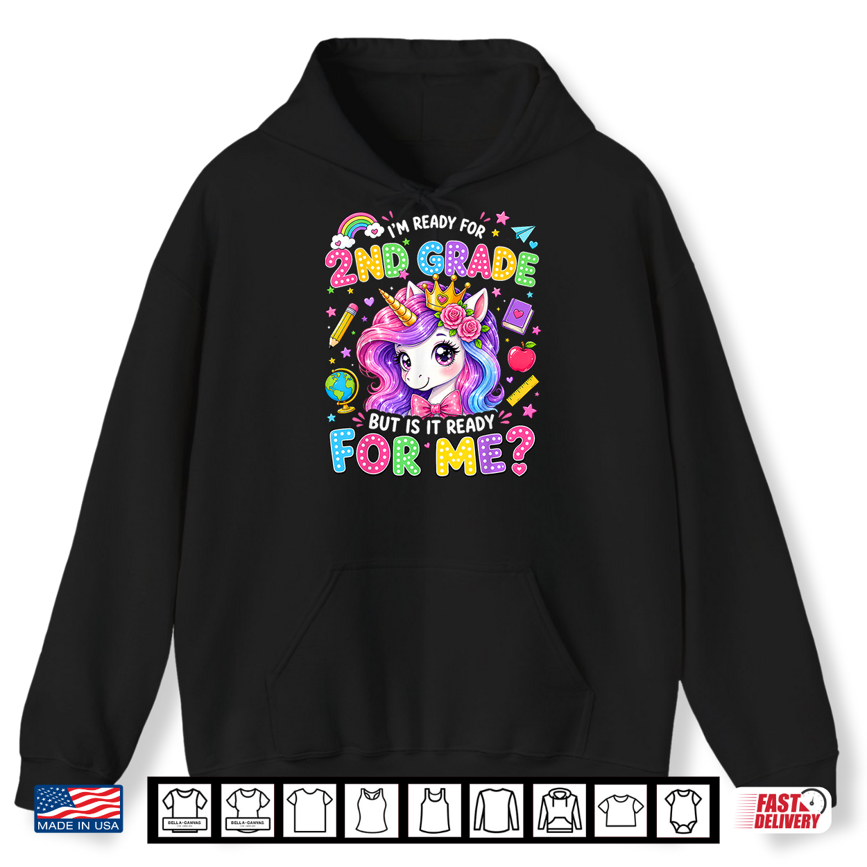 2Nd Grade For Girls Back To School First Day Second Grade Shirt 2Nd Grade For Girls Back To School First Day Second Grade Shirt