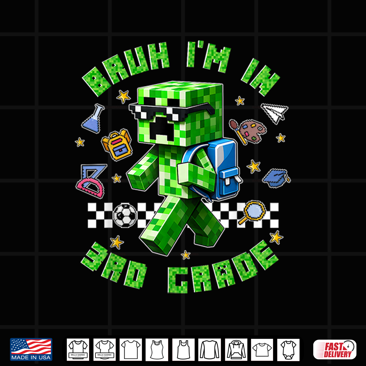 Bruh I’M In 3Rd Grade Gamer First Day Of School Gaming Kids Shirt Bruh I’M In 3Rd Grade Gamer First Day Of School Gaming Kids Shirt