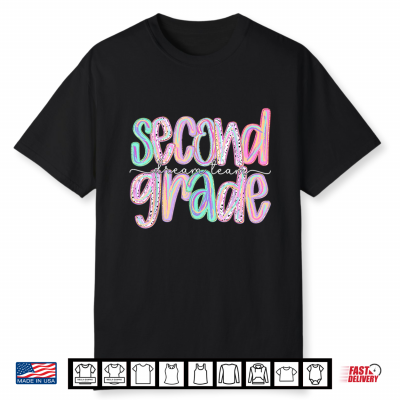 Second Grade Dream Team Back To School 2Nd Grade Teacher Shirt