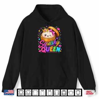 Squishy Queen Dumpling Kawaii Pastel Anime Birthday Girl Shirt 1 Hoodie Squishy Queen Dumpling Kawaii Pastel Anime Birthday Girl Shirt