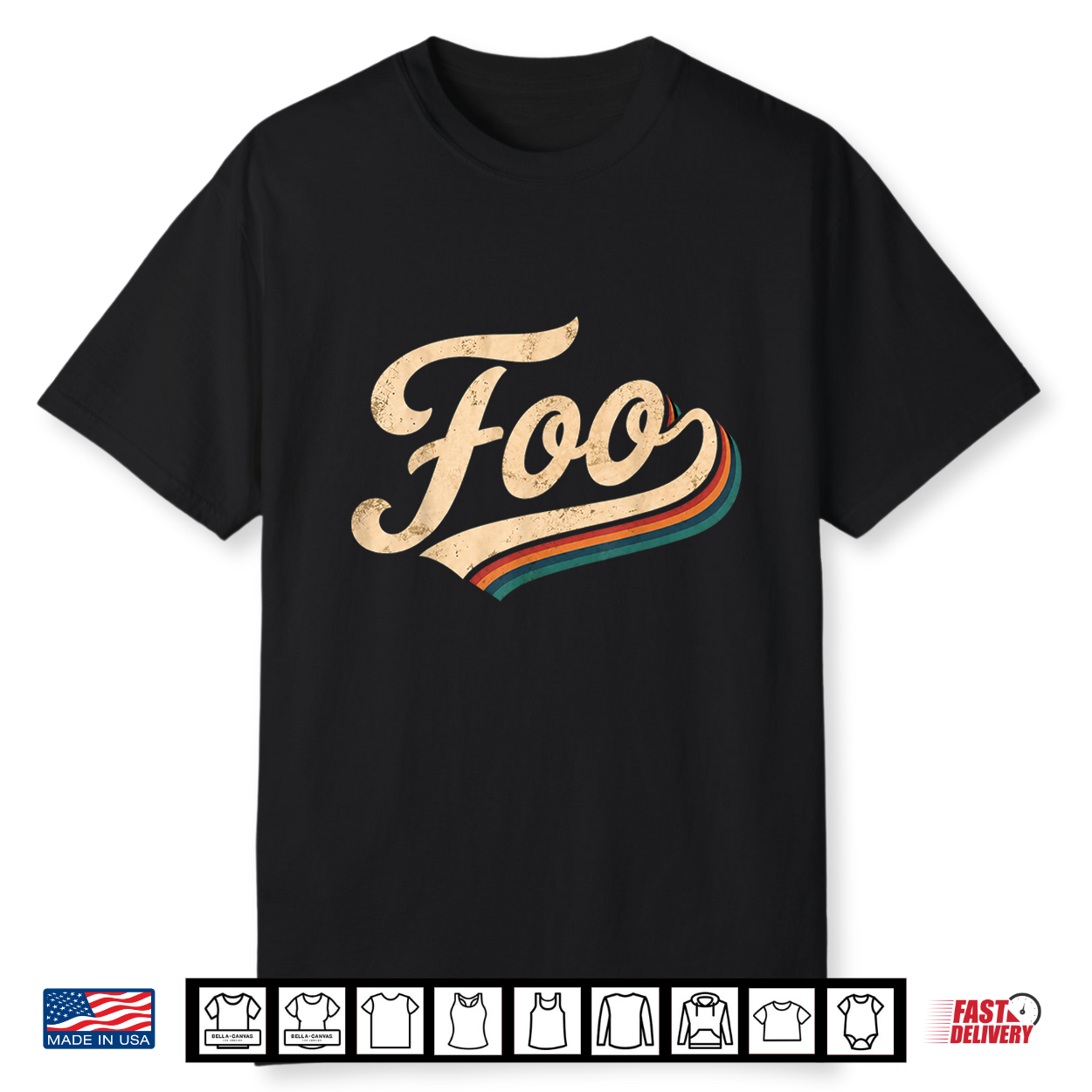 Vintage Foo Name Retro Style Classic Gifts For Men Women Kid Shirt Vintage Foo Name Retro Style Classic Gifts For Men Women Kid Shirt