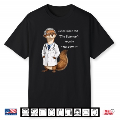 Dr Weasel Science Pleading 5Th Fauci Contempt Shirt