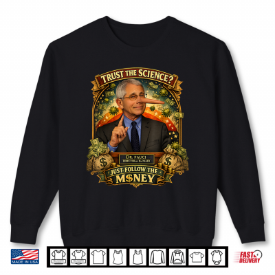 Sweatshirt Dr Fauci Pinocchio Political Shirt