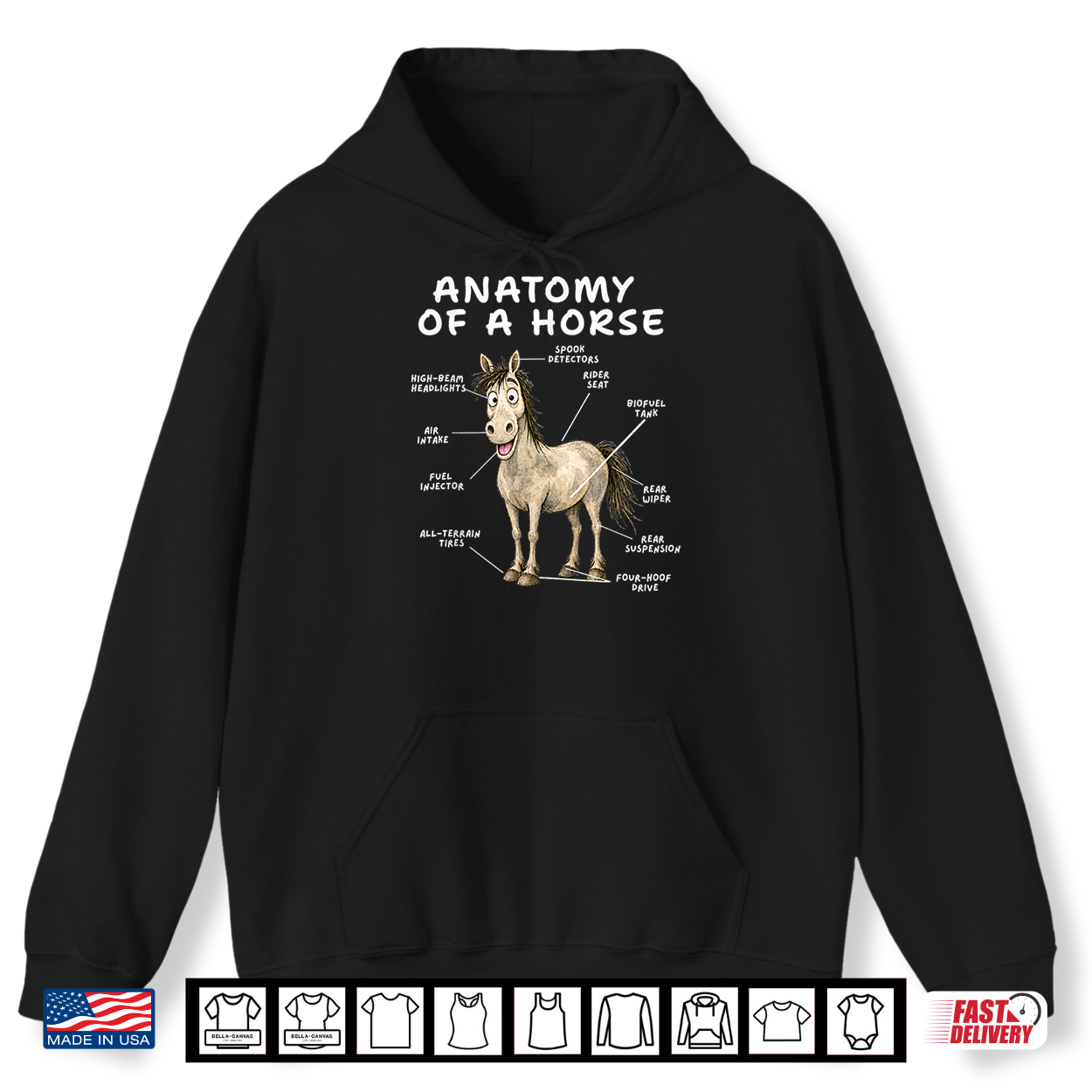 Horse Anatomy Equestrian Stable Life Humor Shirt Horse Anatomy Equestrian Stable Life Humor Shirt