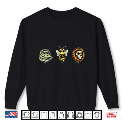 Sweatshirt Hose Bee Lion Meme Hose Bee Lion Meme Icon Shirt