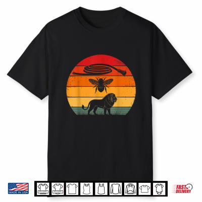 Hose Bee Lion Meme Retro Shirt