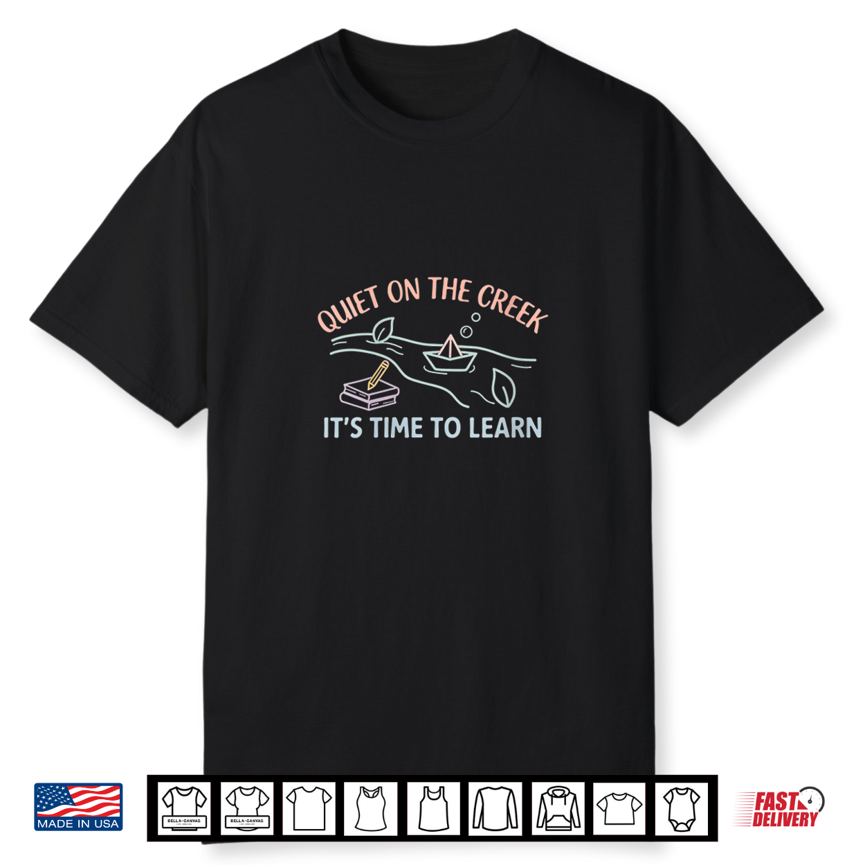 Quiet On The Creek Teacher Random Meme Time To Learn Shirt Quiet On The Creek Teacher Random Meme Time To Learn Shirt