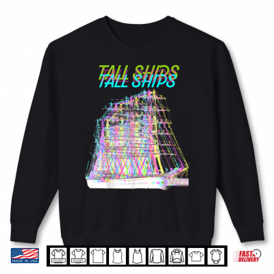 Neon Tall Ship Shirt 2 Sweatshirt Neon Tall Ship Shirt