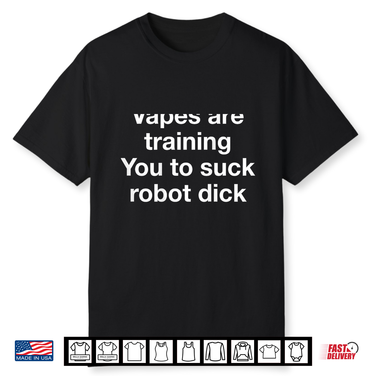 Vapes Are Training You Anti Vaping Robot Humor Shirt Vapes Are Training You Anti Vaping Robot Humor Shirt