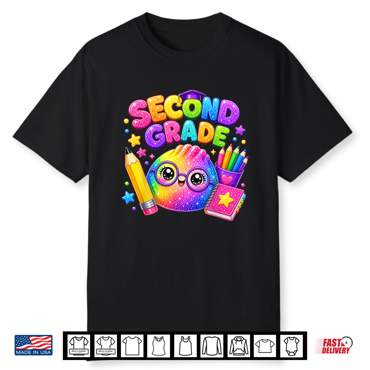 Cute Dumpling Second Grade Back To School Teacher Doodle Shirt Cute Dumpling Second Grade Back To School Teacher Doodle Shirt