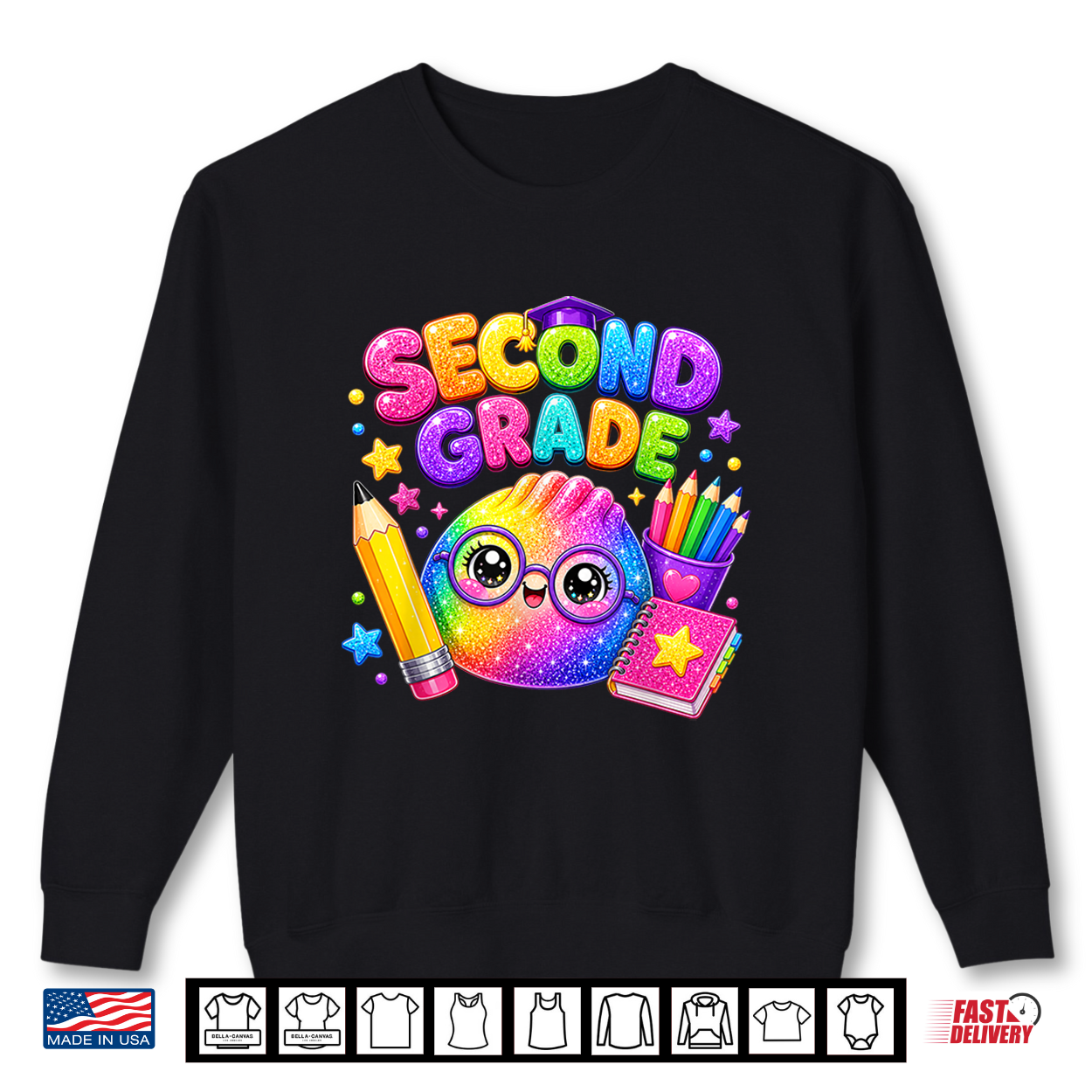 Cute Dumpling Second Grade Back To School Teacher Doodle Shirt Cute Dumpling Second Grade Back To School Teacher Doodle Shirt