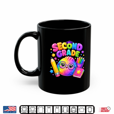 Cute Dumpling Second Grade Back To School Teacher Doodle Shirt 3 Mug Cute Dumpling Second Grade Back to School Teacher Doodle Shirt