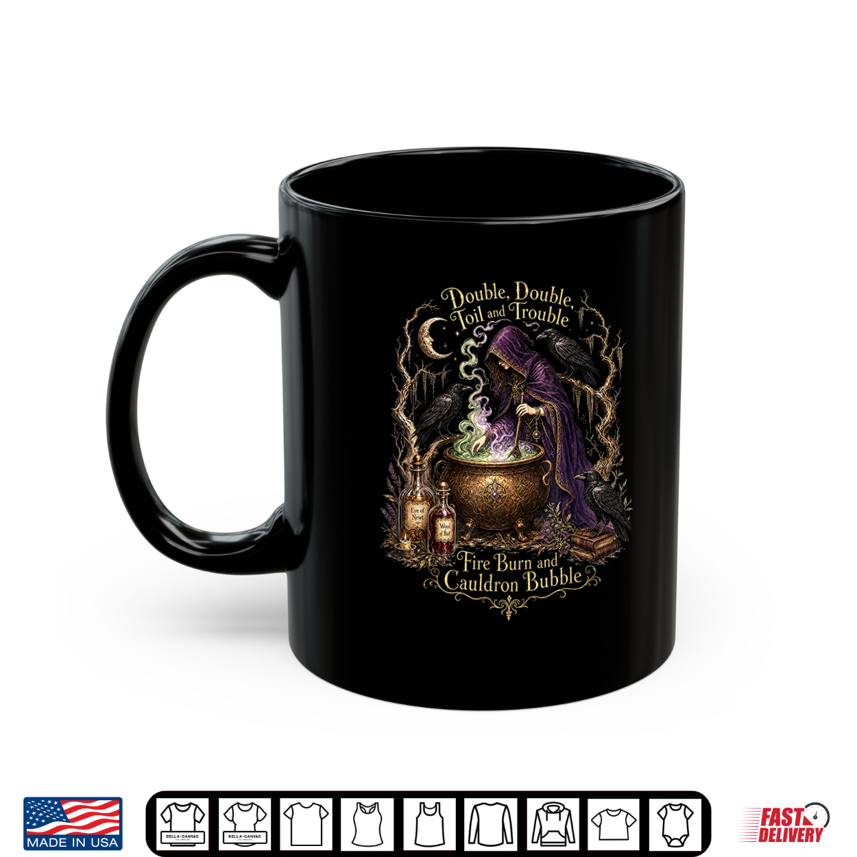 Double Double Toil And Trouble Fire Burn Cauldron Bubble Shirt Double Double Toil And Trouble Fire Burn Cauldron Bubble Shirt