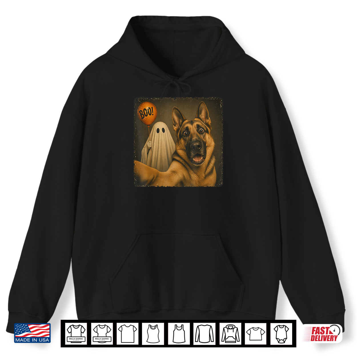 Funny German Shepherd Ghost Selfie Boo Dog German Shepherd Shirt Funny German Shepherd Ghost Selfie Boo Dog German Shepherd Shirt