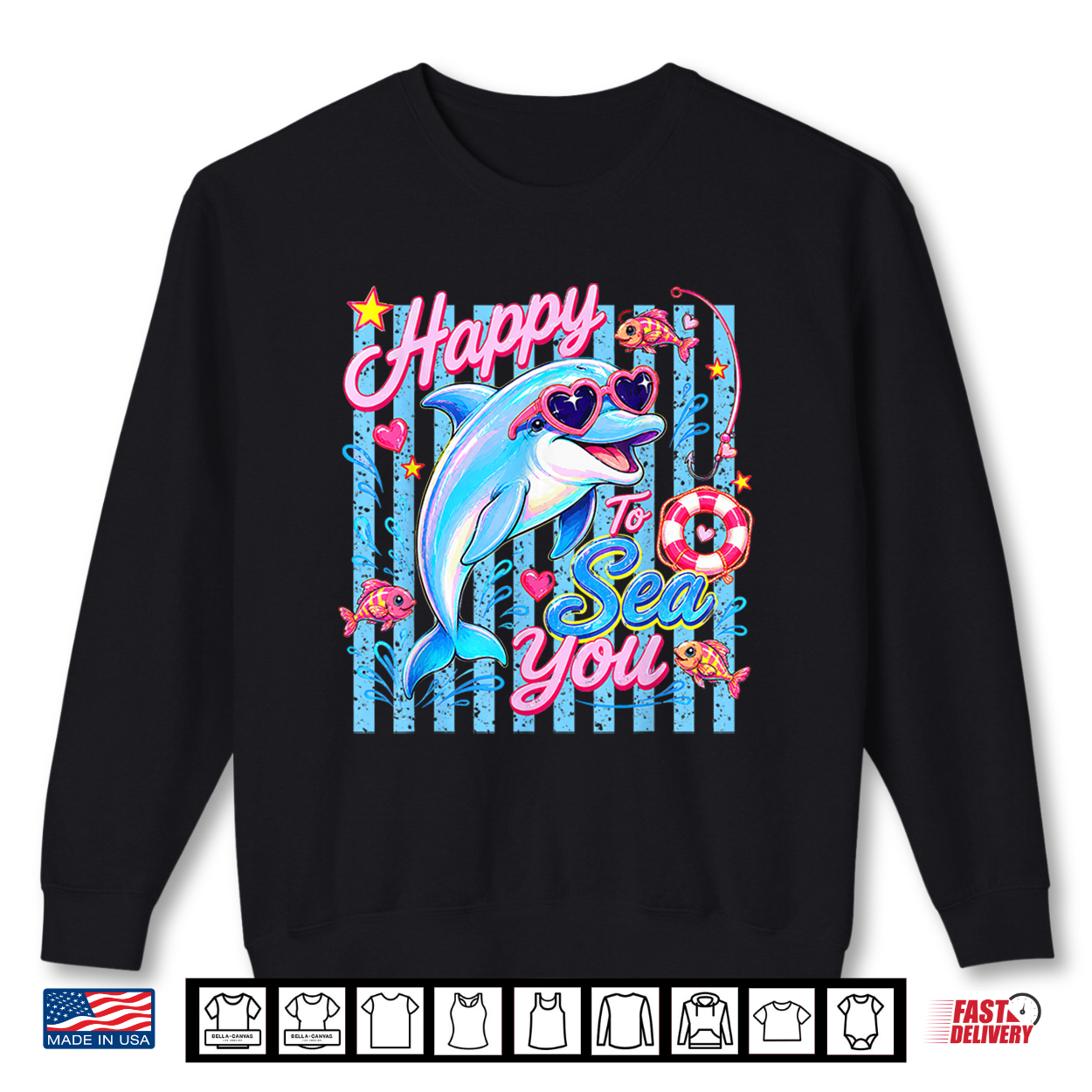Happy To Sea You Teacher Sea Animals Back To School Retro Shirt Happy To Sea You Teacher Sea Animals Back To School Retro Shirt