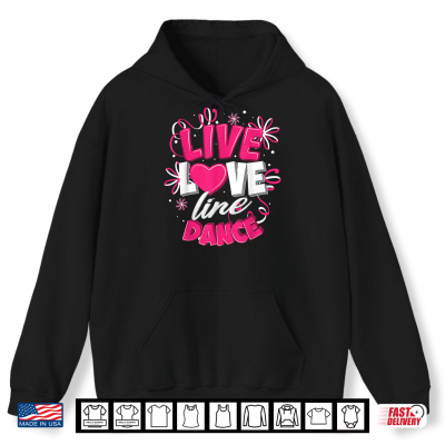 Line Dance Art For Men Women Country Western Line Dance Shirt 1 Hoodie Line Dance Art for Men Women Country Western Line Dance Shirt