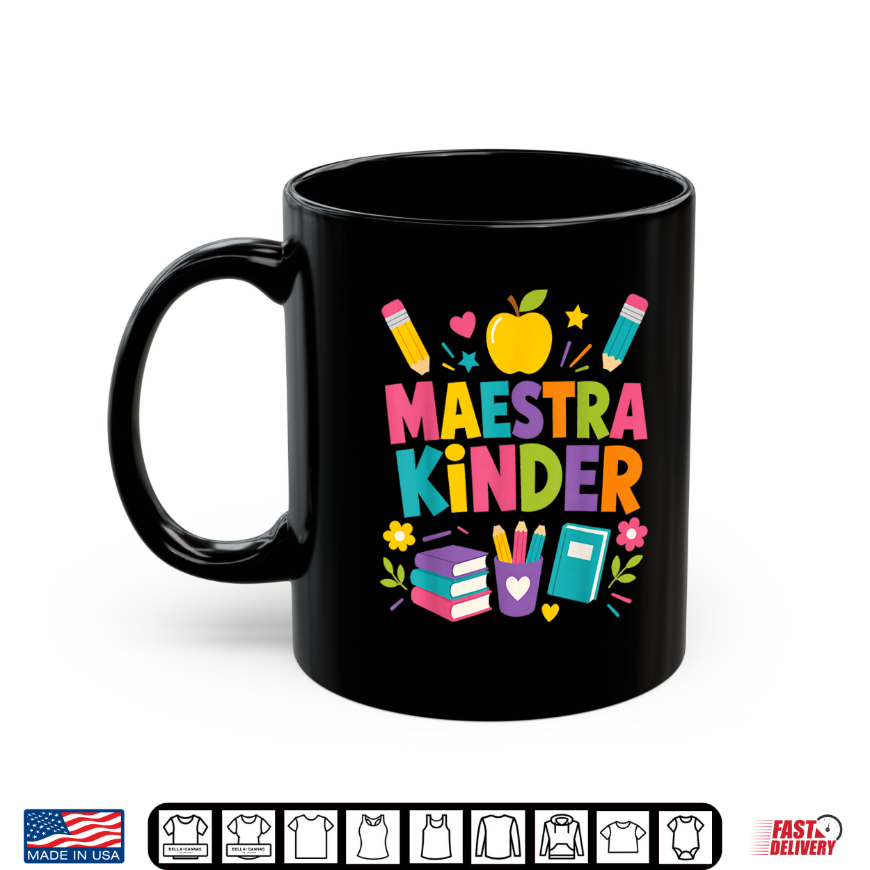Maestra Kinder Back To School Spanish Shirt Maestra Kinder Back To School Spanish Shirt