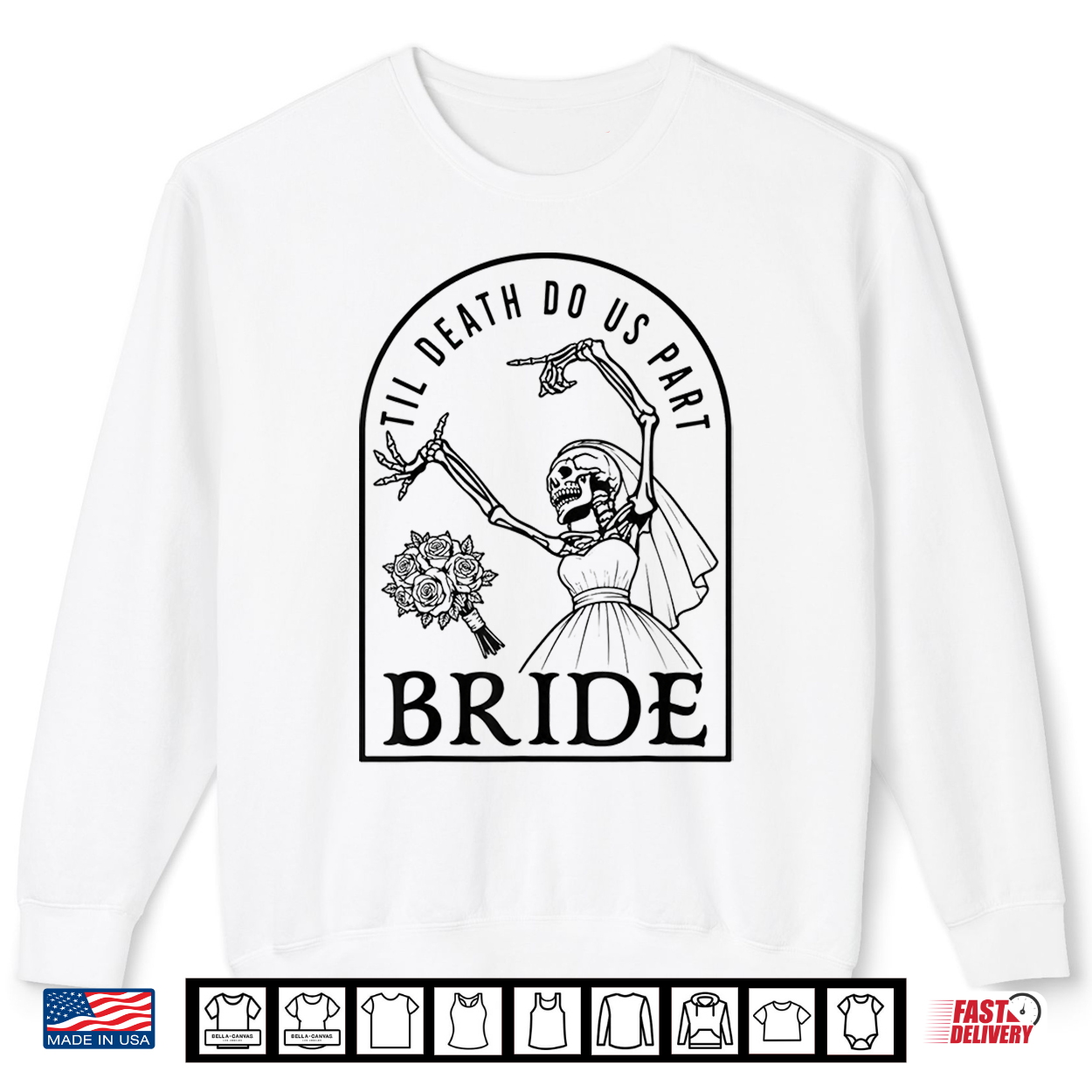 Bride Groom Til Death Do Us Part Skeleton Halloween Matching Shirt Bride Groom Til Death Do Us Part Skeleton Halloween Matching Shirt