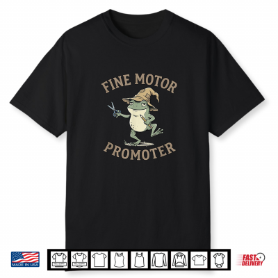 Fine Motor Promoter Frog Occupational Therapy Ot Shirt