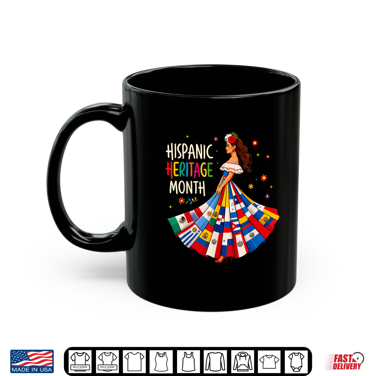 Hispanic Heritage Month Latino Countries Flags Shirt Hispanic Heritage Month Latino Countries Flags Shirt